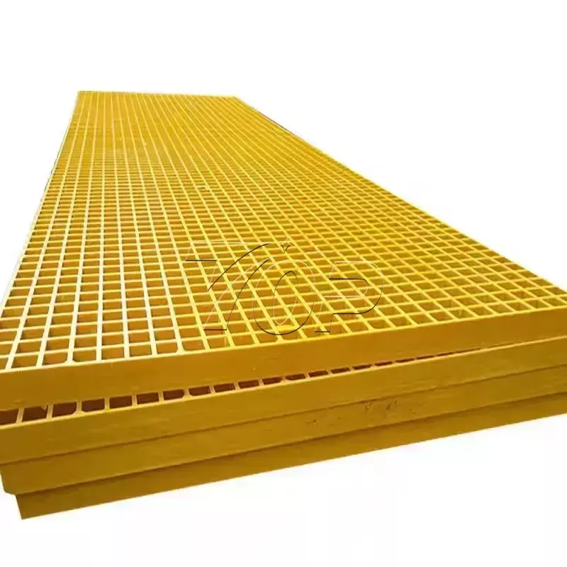 Grating fiberglass yang dibentuk