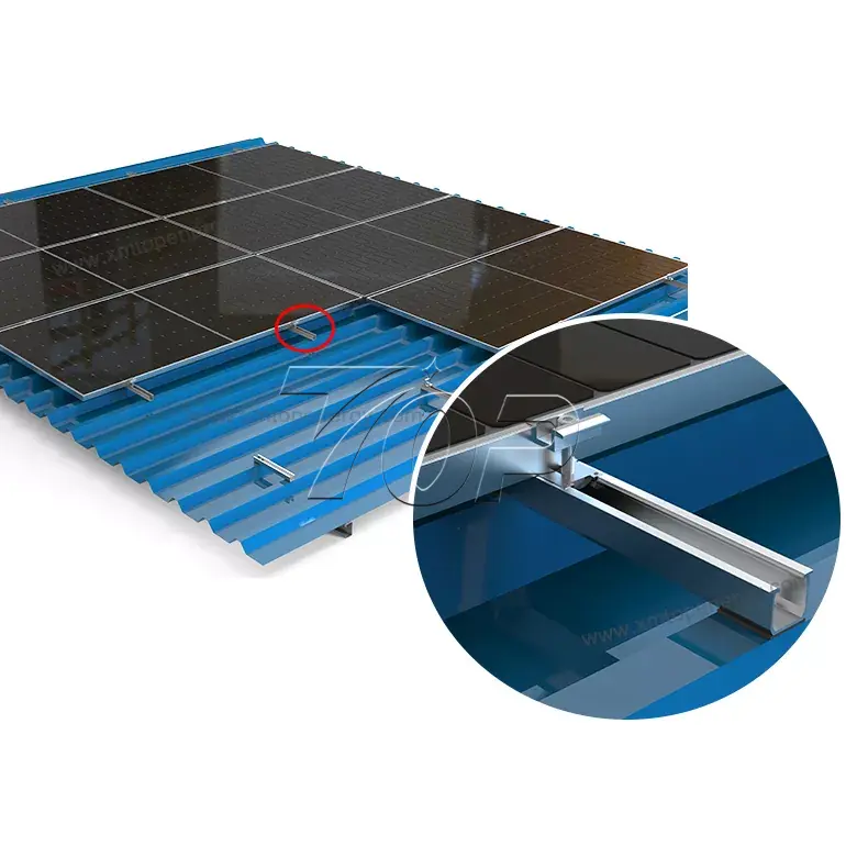 Railing solar rocking