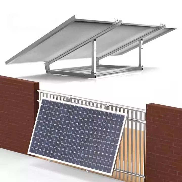 Pagar balkoni panel solar